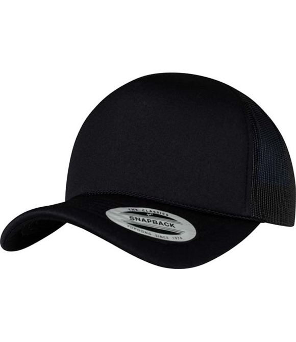 Flexfit by Yupoong Foam trucker cap curved visor (6005FC)